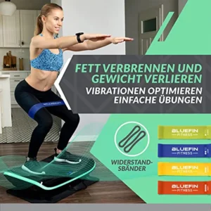 4D Triple Motor Vibration Plate with Bluetooth
