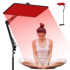 Whole Body Red Light Therapy Panel with Adjustable Stand